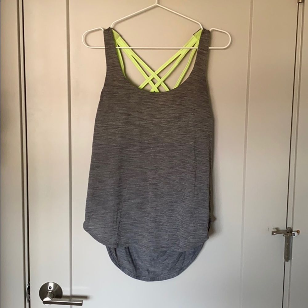 Lululemon Open Back Workout Tank Top